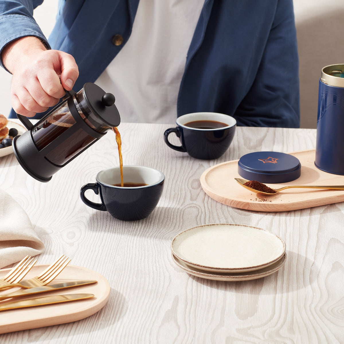 Ground Coffee and Cafetière Starter Kit